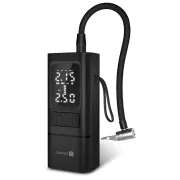 CONNECT IT AirFlow tragbarer Kompressor/Powerbank/Taschenlampe/ SCHWARZ