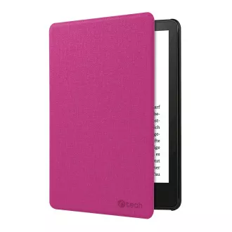 C-TECH PROTECT Tasche für Amazon Kindle PAPERWHITE 2024/COLORSOFT, WAKE/SLEEP Funktion, Hardcover, AKC-21, pink