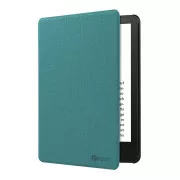 C-TECH PROTECT Tasche für Amazon Kindle PAPERWHITE 2024/COLORSOFT, WAKE/SLEEP Funktion, Hardcover, AKC-21, jade