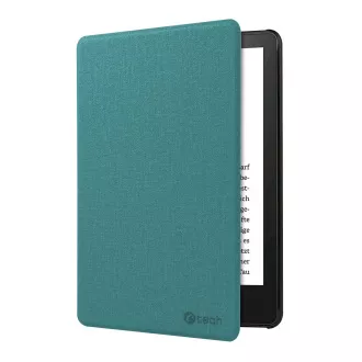 C-TECH PROTECT Tasche für Amazon Kindle PAPERWHITE 2024/COLORSOFT, WAKE/SLEEP Funktion, Hardcover, AKC-21, jade