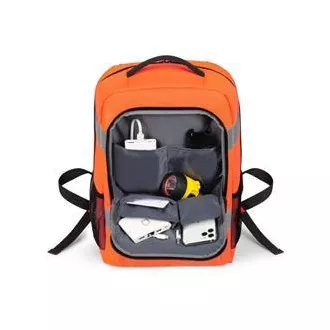 Dicota Rucksack Hi-Vis Base 24 Liter, orange