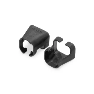 DIGITUS Color Clips für Patchkabel, 100er Pack, schwarz