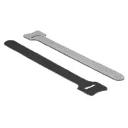 Delock Klettverschlüsse L 150 mm x B 12 mm 10 Stück schwarz