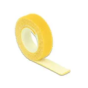 Delock Klettverschlüsse L 1 m x B 13 mm Rolle gelb