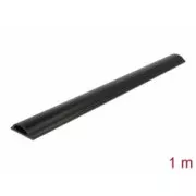 Delock Kabelkanal 50 x 12 mm - Länge 1 m schwarz