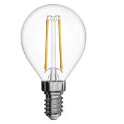 Emos LED-Lampe Filament Mini Globe, 1,8W/25W E14, WW warmweiß, 250 lm, D