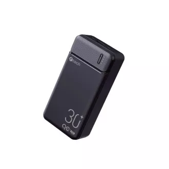 C-TECH Powerbank 30000mAh, Li-Pol, 20W, USB-C/USB-A/micro USB/PD/Quick charge C-TECH Powerbank 30000mAh, Li-Pol, 20W, USB-C/USB-A/micro USB/PD/Quick charge