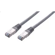 C-TECH Patchcord Cat5e, FTP, grau, 20m