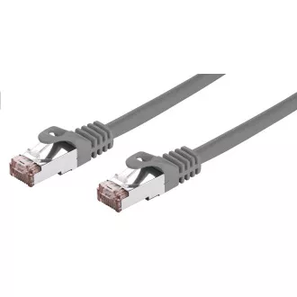 C-TECH Patchcord Cat6, FTP, grau, 1m