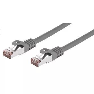 C-TECH Patchcord Cat6, FTP, grau, 3m