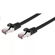 C-TECH Patchcord Cat6, FTP, schwarz, 2m