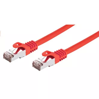 C-TECH Patchkabel Cat6, FTP, rot, 0,25m