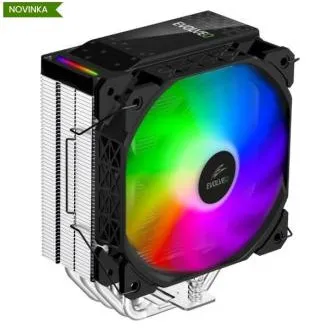 EVOLVEO QuietCool5, CPU-Kühler, 6 Heatpipes, schwarz