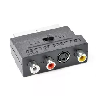 Gembird Bidirektionaler SCART/RCA/S-VIDEO Adapter