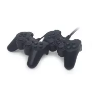 GEMBIRD JPD-UDV2-01 Dualer USB-Gamecontroller für PC mit doppelter Vibration