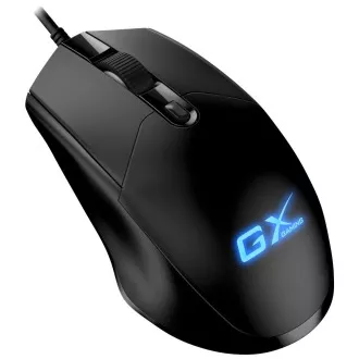 Genius GX GAMING Scorpion M300 Maus, Gaming, kabelgebunden, optisch, 800-2400DPI, 4 Tasten, RGB Hintergrundbeleuchtung, USB, schwarz