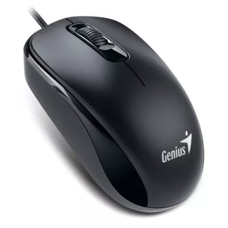 Genius DX-110 Maus, kabelgebunden, optisch, 1200DPI, 3 Tasten, USB-C, schwarz