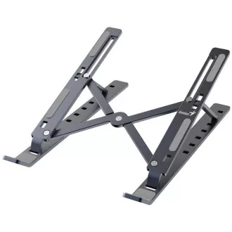 Genius G-Stand M250, Ständer, für Laptop, Tablet und Telefon, verstellbar, klappbar, 15kg belastbar, Aluminium, grau Genius G-Stand M250, Ständer, für Laptop, Tablet und Telefon, verstellbar, klappbar, 15kg belastbar, Aluminium, grau
