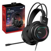 Genius GX GAMING HS-GX570U, Headset, Gaming, Headset, kabelgebunden, RGB LED, Lautstärkeregler, USB, schwarz