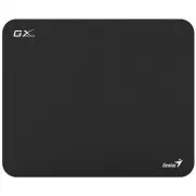 Genius GX Gaming GX-Pad 340, Mauspad, Handgelenkauflage, 340 × 280 × 15 mm, rutschfeste Gummibasis, schwarz