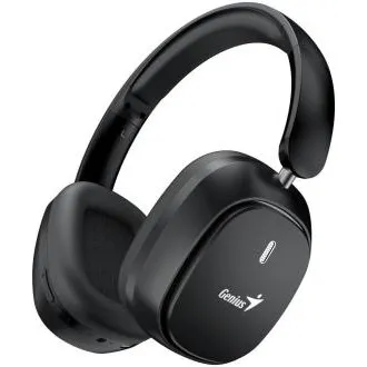 Genius HS-820BT Headset, Over-Ear, kabellos, zusammenklappbar, Mikrofon, 40-mm-Treiber, BT 5.4, 22 Stunden Akkulaufzeit, USB-C, 3,5-mm-Klinkenstecker, schwarz. Genius HS-820BT Headset, Over-Ear, kabellos, zusammenklappbar, Mikrofon, 40-mm-Treiber, BT 5.4, 22 Stunden Akkulaufzeit, USB-C, 3,5-mm-Klinkenstecker, schwarz.