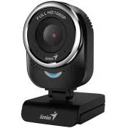 Genius QCam 6000, Webcam, Full HD 1080p, Mikrofon, USB-C, USB-A, schwarz