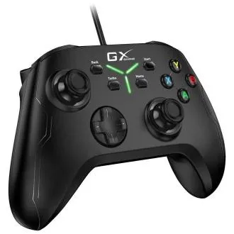 Genius GX Gaming MaxFire GX-21UV, Gamepad, kabelgebunden, Dual-Vibration, PC, Switch, Switch Lite, PS3, PS4, Android, USB, hintergrundbeleuchtet