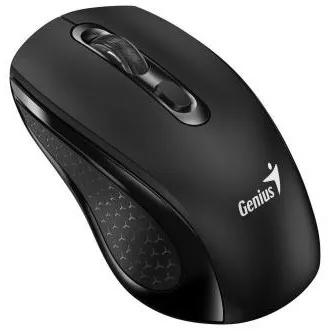 Genius NX-8025S-DPI, Maus, kabellos, optisch, 1600 DPI, 4 Tasten, geräuscharm, DPI-Umschalter, 2,4 GHz, schwarz