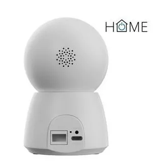 iGET HOME Camera CS4 Weiß - kabellose 2K-Kamera für Innenräume, automatische Verfolgung, LAN-Anschluss, Ton