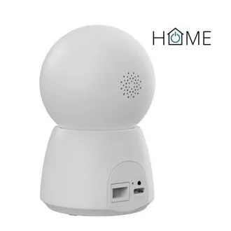 iGET HOME Camera CS4 Weiß - kabellose 2K-Kamera für Innenräume, automatische Verfolgung, LAN-Anschluss, Ton