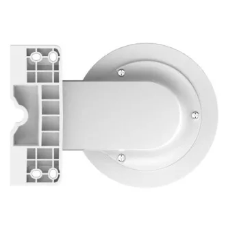 iGET HOME Camera CS8 Weiß - Kabellose 2K-Außenkamera, automatische Verfolgung, IP65-Schutz, Ton