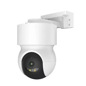 iGET HOME Camera CS8 Weiß - Kabellose 2K-Außenkamera, automatische Verfolgung, IP65-Schutz, Ton