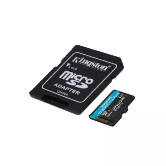 KINGSTON 1TB microSDXC Canvas Go Plus Gen4 200MB/s A2 U3 V30 Karte   Adapter
