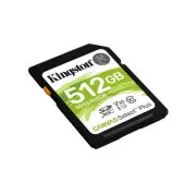 KINGSTON 512GB SDXC 150MB/s Lesen, UHS-I Geschwindigkeitsklasse, U3, V30 Gen3