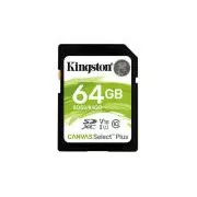 KINGSTON 64GB SDXC CANVAS Plus Class10 UHS-I 100MB/s Lesen Flash-Karte Gen3