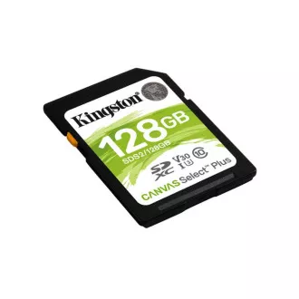 KINGSTON 128GB SDXC CANVAS Plus Class10 UHS-I 150MB/s Lesen Flash-Karte Gen3