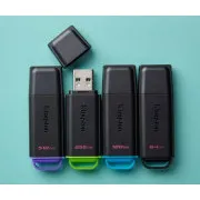 KINGSTON 256 GB tragbarer USB 3.2 Gen 1 DataTraveler Exodia Schwarz/Grün GEN2