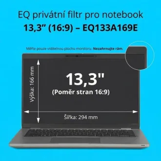 Kensington EQ Privatfilter für Laptop 13.3'' 16:9 Kensington EQ Privatfilter für Laptop 13.3'' 16:9