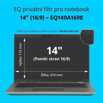 Kensington EQ Privatfilter für Laptop 14'' 16:9 Kensington EQ Privatfilter für Laptop 14'' 16:9
