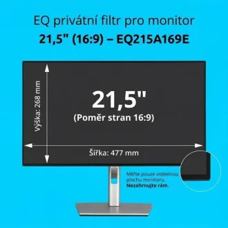 Kensington EQ Privatfilter für 21.5'' 16:9 Monitor Kensington EQ Privatfilter für 21.5'' 16:9 Monitor