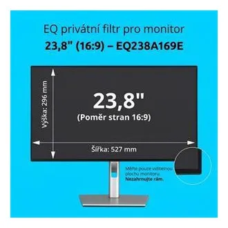 Kensington EQ Private Filter für 23,8'' 16:9 Monitor Kensington EQ Private Filter für 23,8'' 16:9 Monitor