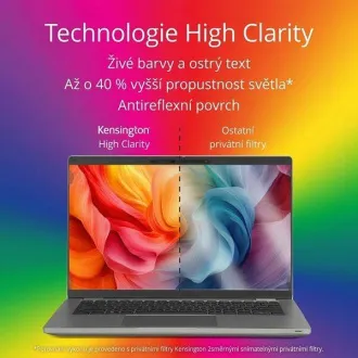 Kensington High Clarity Privatfilter für Laptop 15.6'' 16:9 Kensington High Clarity Privatfilter für Laptop 15.6'' 16:9