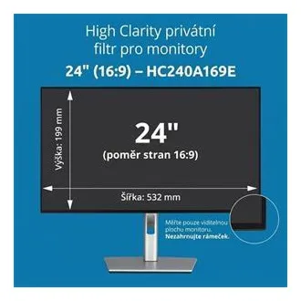 Kensington High Clarity Private Filter für 24'' 16:9 Monitor Kensington High Clarity Private Filter für 24'' 16:9 Monitor