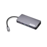 Lenovo Dock CONS - Lenovo 150 - USB-C Travel (100W max), 1x USB-C, 3x USB-A, 1x HDMI, 1x VGA, 1x RJ45, 1x TF/SD-Leser