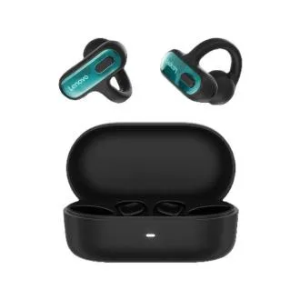 Lenovo Open-Ear Clip-on Earbuds X500 = True-Wireless-Kopfhörer in Schwarz