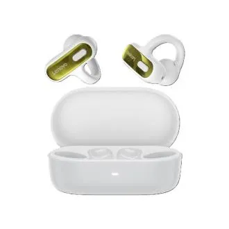 Lenovo Open-Ear Clip-on Earbuds X500 = True-Wireless-Kopfhörer in Weiß