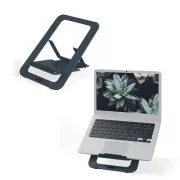 Leitz Ergo Travel Ultra Slim Laptop-Ständer, Aluminium, dunkelgrau