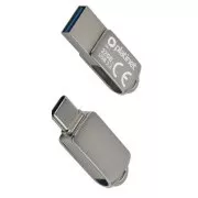 PLATINET flash drive USB 3.2 METAL WATERPROOF DUAL USB-C USB-A 32GB