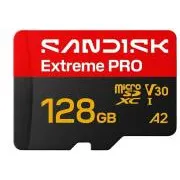 SanDisk Extreme PRO microSD UHS-I 128 GB 250 MB/s (R) / 120 MB/s (W)