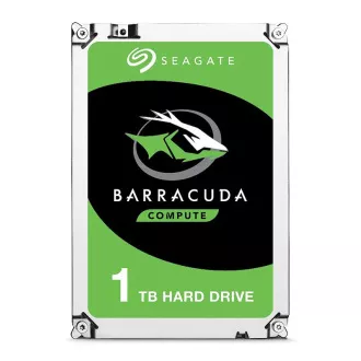 Seagate BarraCuda 3,5" HDD, 1TB, 3,5", SATAIII, 64MB Cache, 7.200RPM